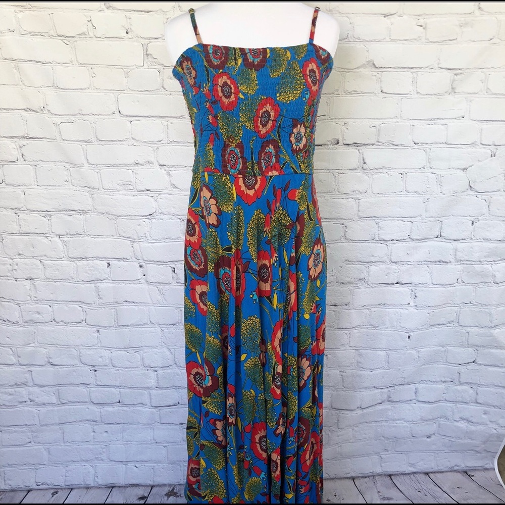 Band of Gypsies Boho Floral Maxi Dress
